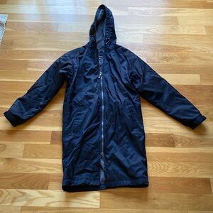 Holloway swim parka fleece lined zipper front.